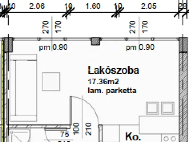 Eladó lakás Szombathely 26 nm