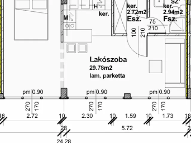 Eladó lakás Szombathely 39 nm