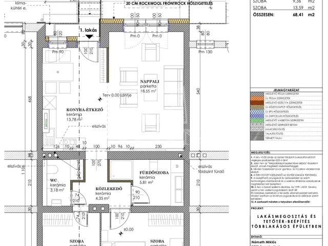 Eladó lakás Szombathely, Herény 68 nm