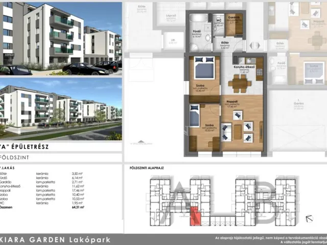 Eladó lakás Szombathely 64 nm