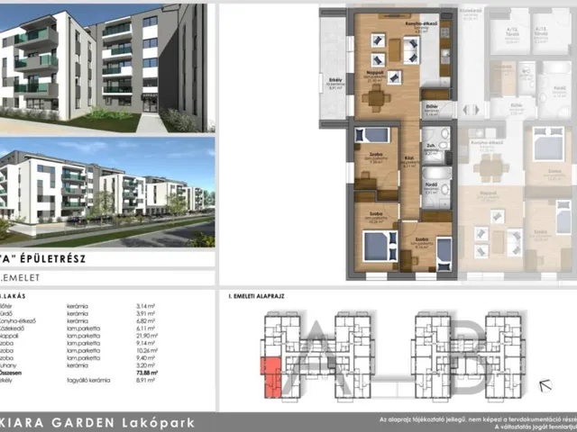 Eladó lakás Szombathely 74 nm