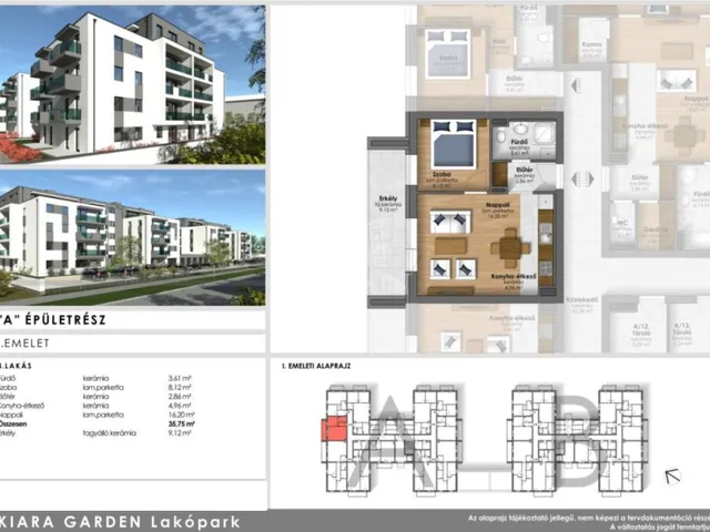 Eladó lakás Szombathely 36 nm