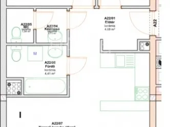 Kiadó lakás Szombathely 60 nm