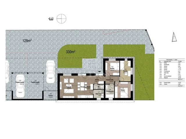 Eladó ház Vasszécseny 86 nm