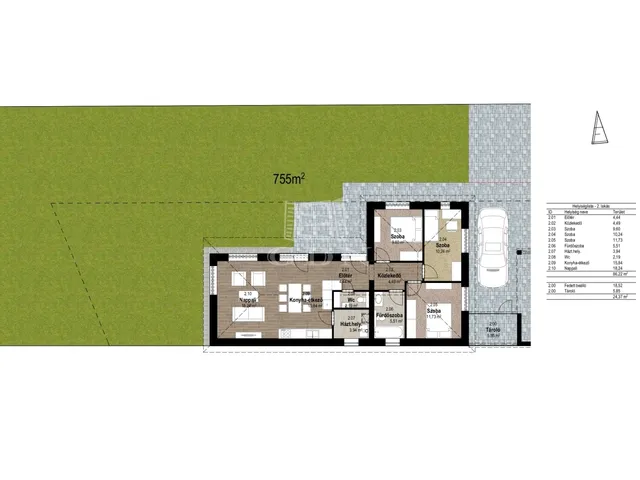 Eladó ház Vasszécseny 86 nm