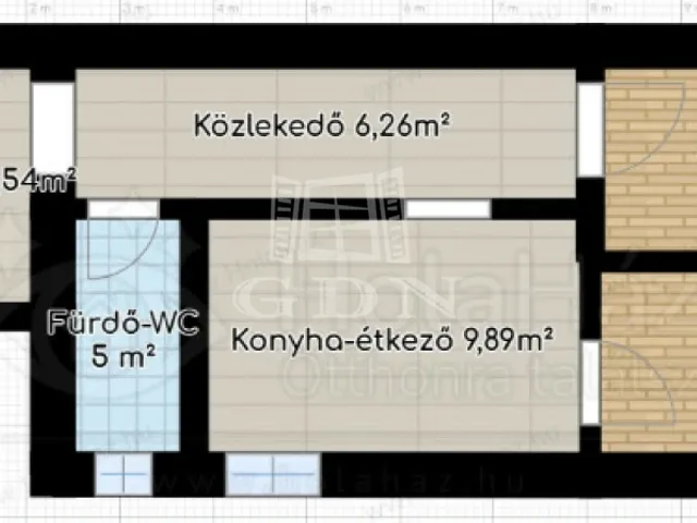Eladó lakás Szombathely, Alsóhegy 46 nm