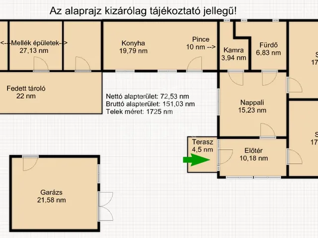 Eladó ház Tura 72 nm