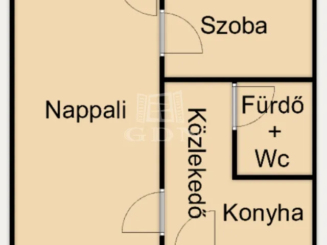Eladó lakás Budapest XV. kerület, Újpalota 35 nm