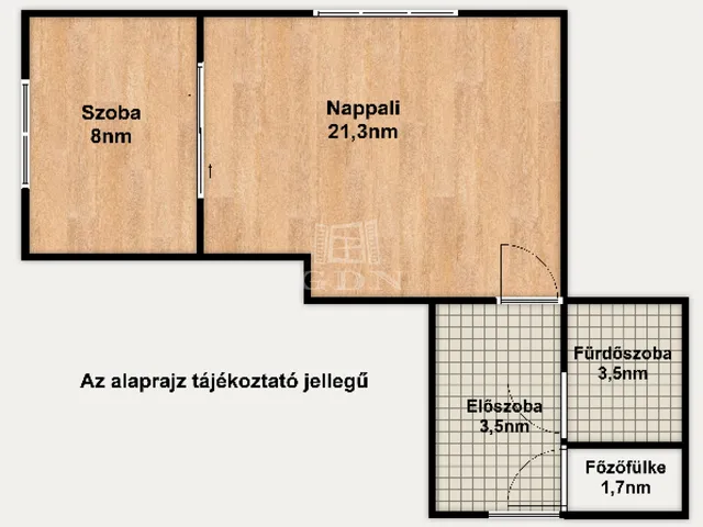 Eladó lakás Budapest XIV. kerület, Törökőr 38 nm