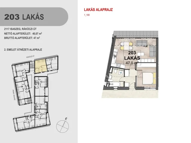 Eladó lakás Isaszeg 41 nm