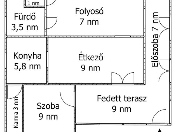 Eladó ház Budapest XVII. kerület, Rákoscsaba 120 nm