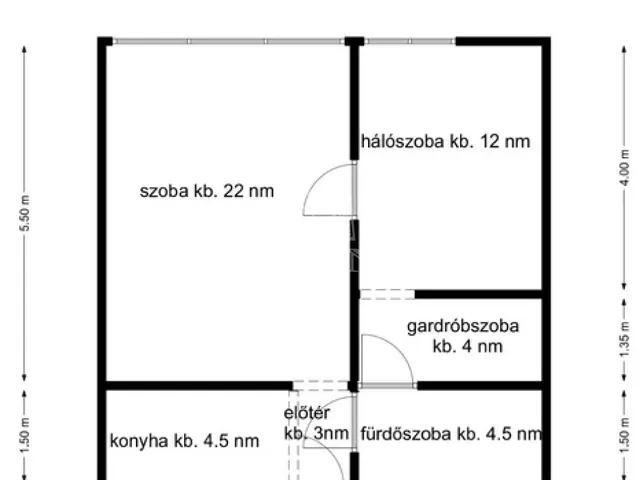 Eladó lakás Budapest XXI. kerület 46 nm