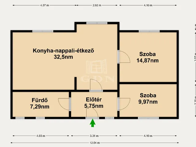 Eladó ház Boldog 70 nm