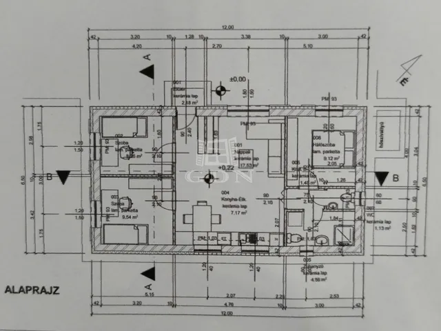 Eladó ház Monor 70 nm