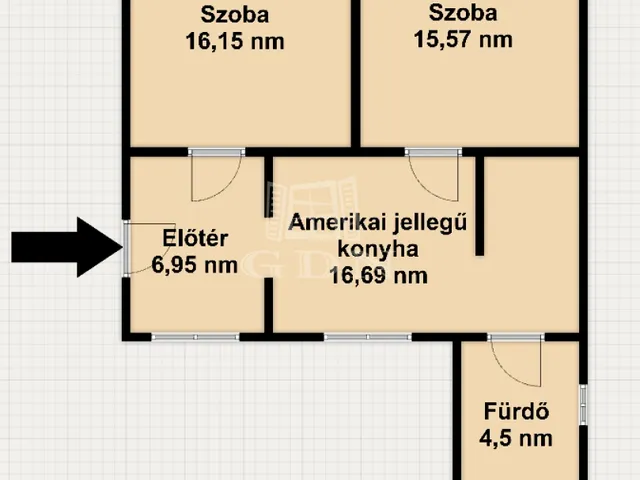 Eladó ház Tóalmás 63 nm