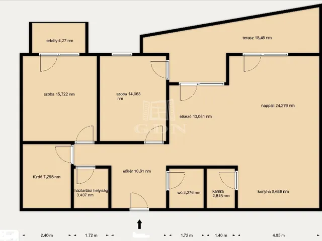 Eladó lakás Budapest XIX. kerület 103 nm