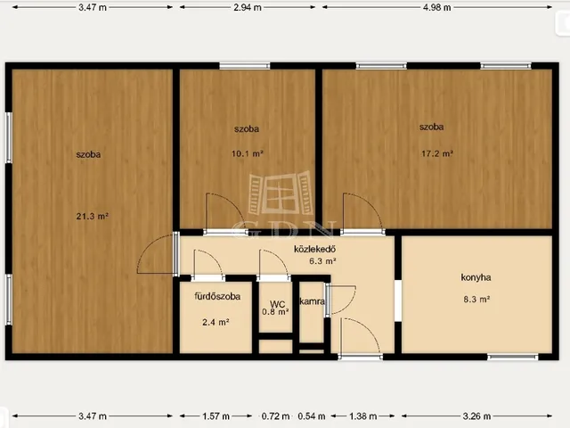 Eladó lakás Budapest XIV. kerület 67 nm