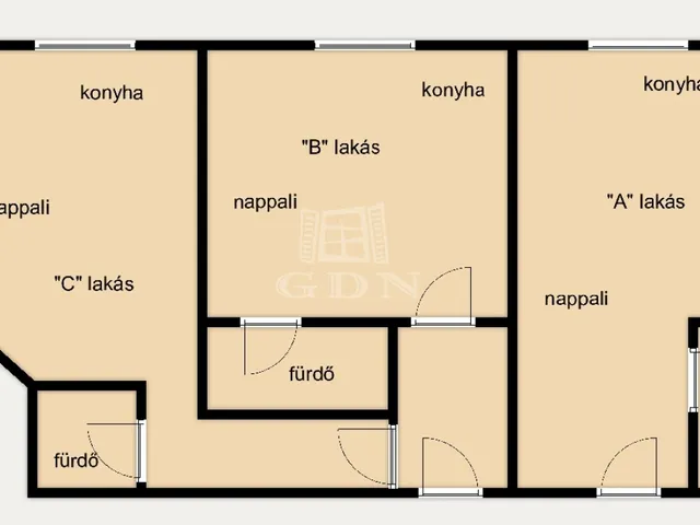 Eladó lakás Budapest VIII. kerület 36 nm