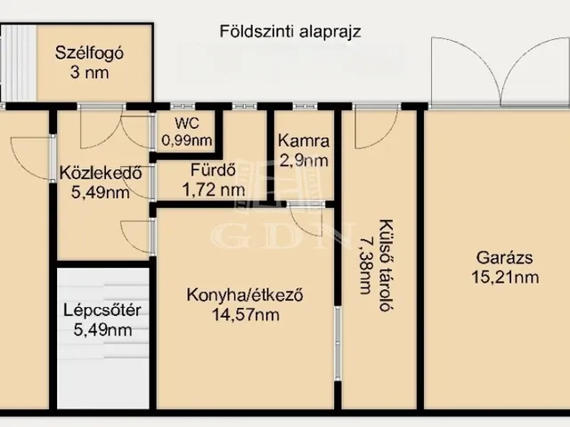 Eladó ház Galgahévíz 106 nm