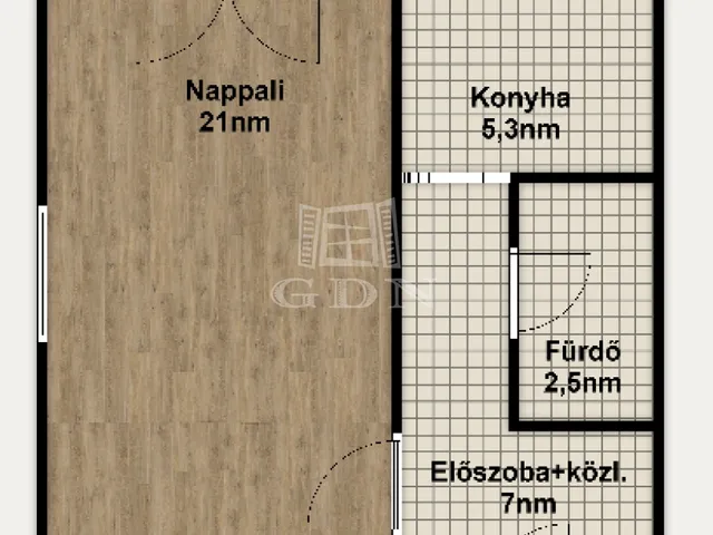 Eladó lakás Budapest XVII. kerület 36 nm