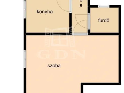 Kiadó lakás Budapest VIII. kerület 44 nm