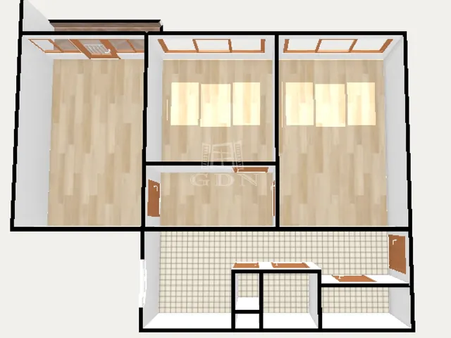 Eladó lakás Budapest XV. kerület, Újpalota 71 nm