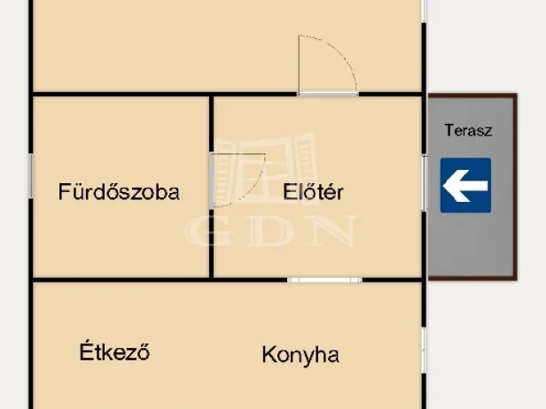 Eladó ház Csömör 55 nm