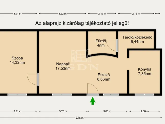 Eladó ház Budapest X. kerület 50 nm