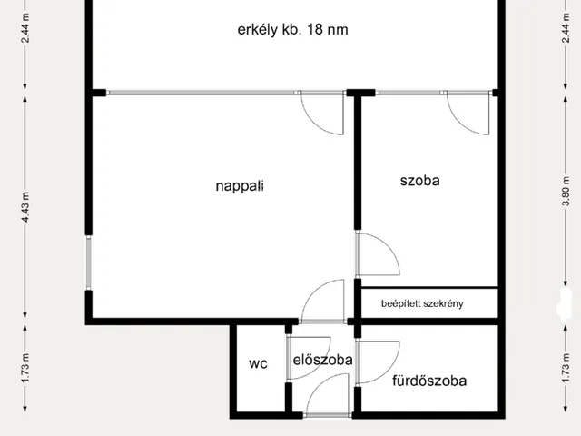 Eladó lakás Budapest XIII. kerület, Vizafogó 44 nm