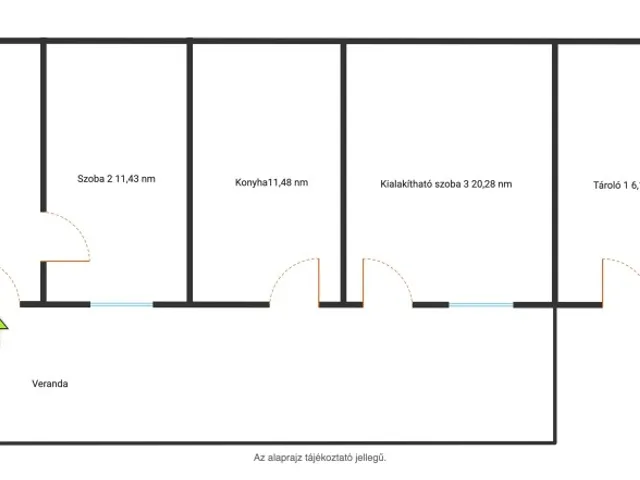 Eladó ház Tápióság 76 nm