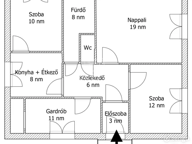 Eladó ház Budapest XVII. kerület, Rákoscsaba 77 nm