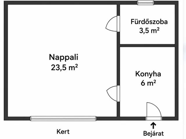 Eladó lakás Budapest IV. kerület 33 nm