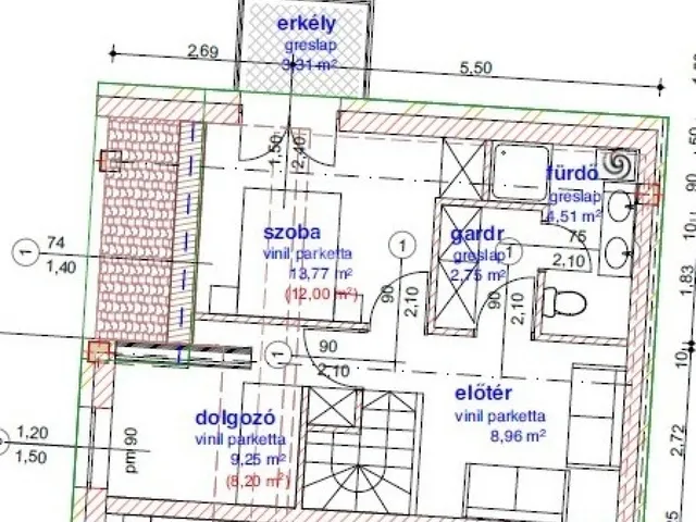 Eladó lakás Kaposvár 80 nm