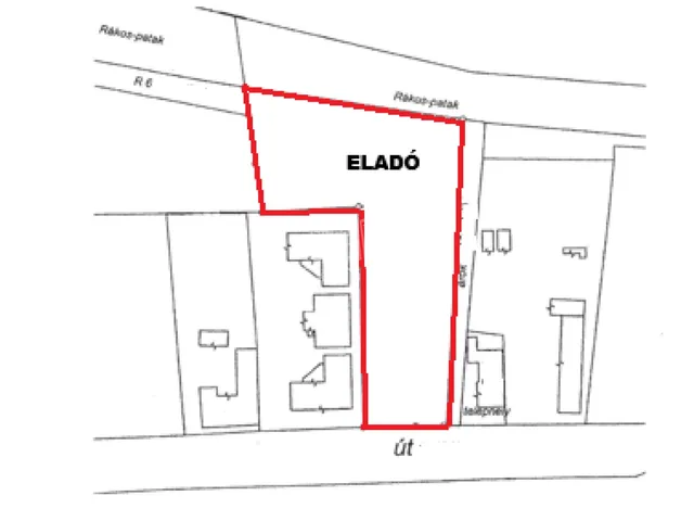Eladó telek Pécel 3136 nm