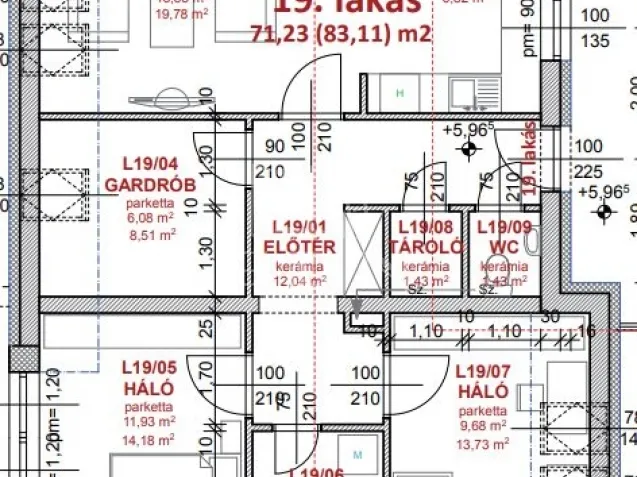 Eladó lakás Sopron 71 nm