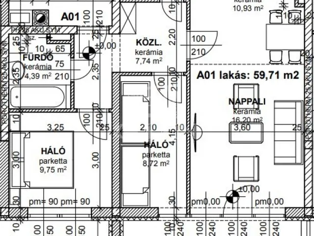 Eladó lakás Sopron 60 nm