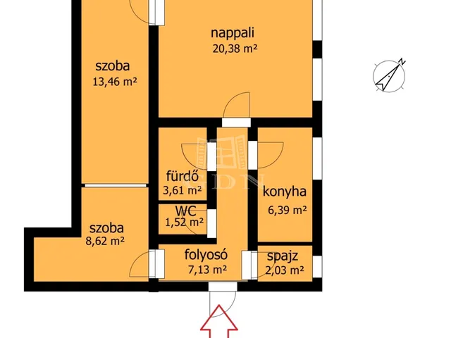 Eladó lakás Tiszakeszi 80 nm