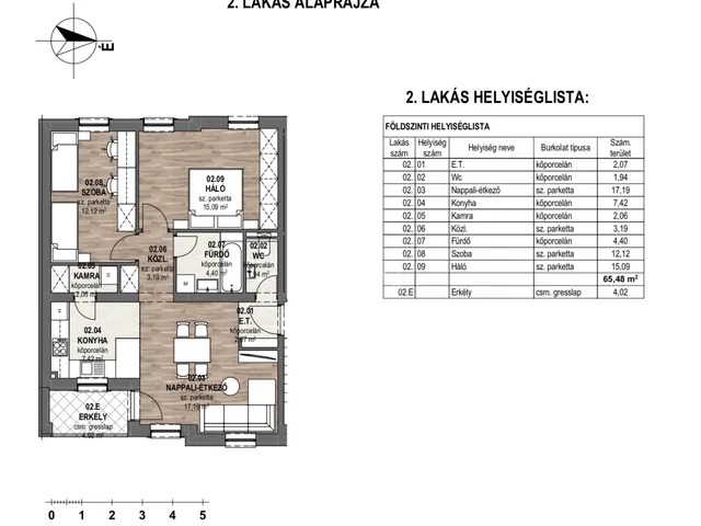 Eladó lakás Miskolc, Csabai kapu 66 nm