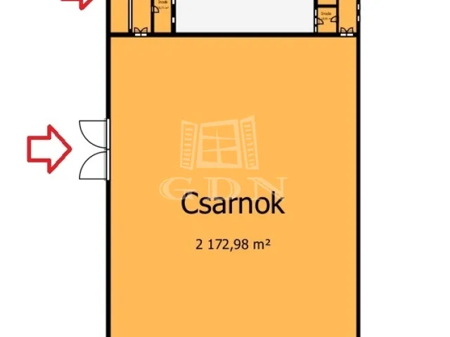 Eladó kereskedelmi és ipari ingatlan Miskolc, Vasgyár 1217 nm