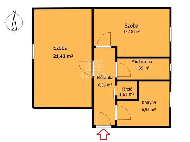 Eladó lakás Miskolc 53 nm