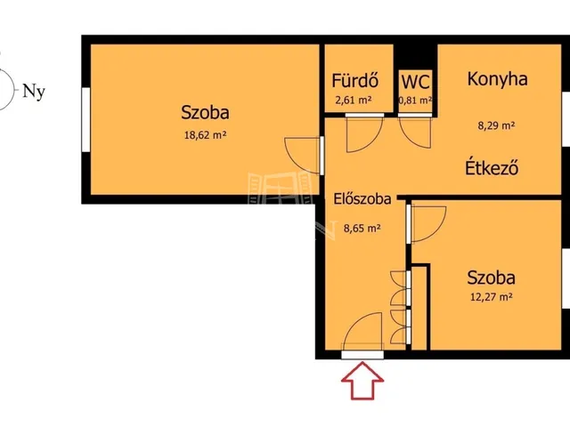 Eladó lakás Miskolc 51 nm