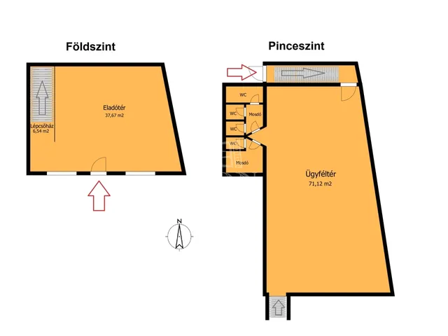 Kiadó kereskedelmi és ipari ingatlan Miskolc, Zsolcai kapu 126 nm