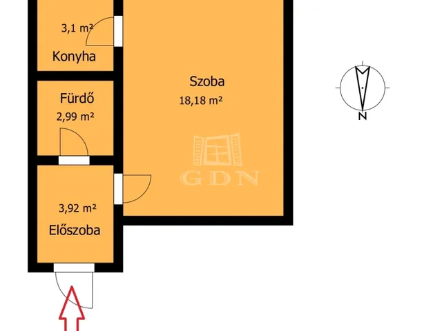 Eladó lakás Miskolc 28 nm
