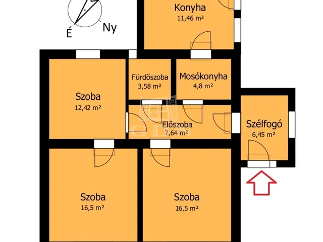 Eladó ház Felsőzsolca 79 nm