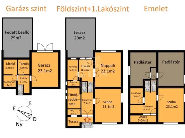 Eladó ház Miskolc, Hejőcsaba 197 nm