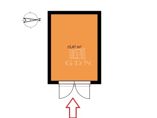 Eladó garázs Miskolc, Csabai kapu 15 nm
