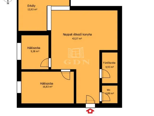 Kiadó lakás Miskolc, Tampere 74 nm