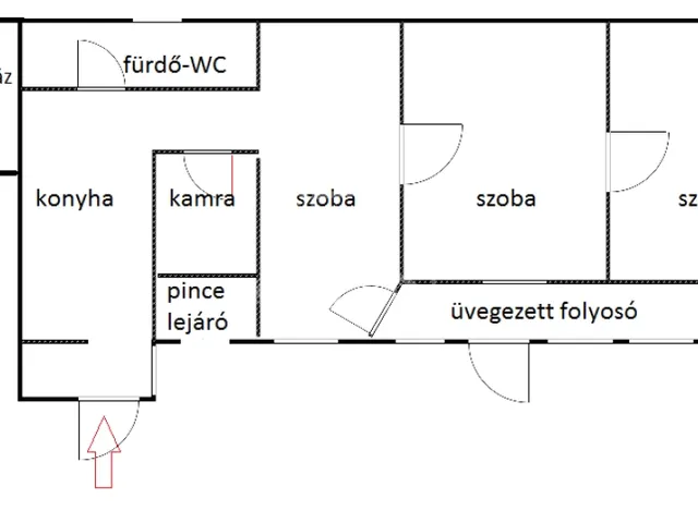 Eladó ház Téseny 80 nm