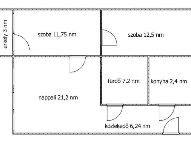 Eladó lakás Budapest IX. kerület 68 nm