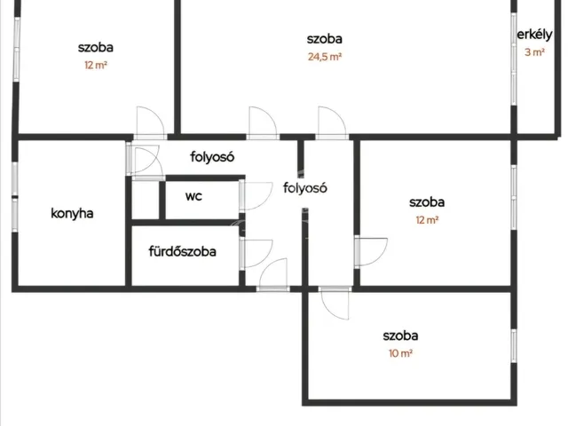 Eladó lakás Százhalombatta, Déli lakótelep 83 nm